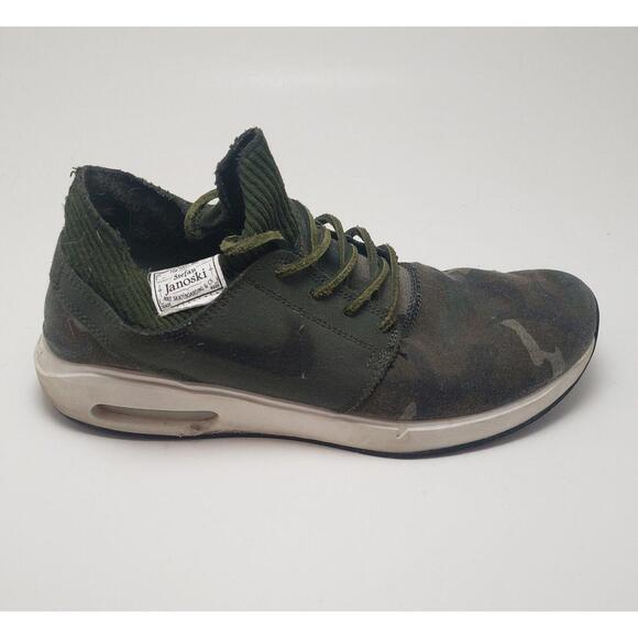 Mens Nike SB Air Max Janoski‎ 2 Premium Camo Skateboarding Shoes Size 8 main image 6